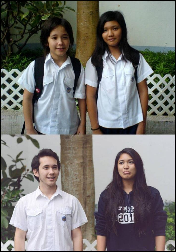 18 դեպք, երբ մարդիկ կրկնել են անցյալի իրենց նկարները նույն մարդկանց հետ նույն միջավայրում