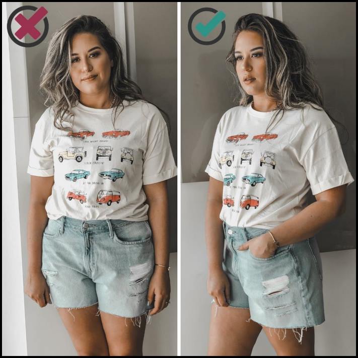 Ճիշտ կեցվածքի 15 վիզուալ օրինակ բլոգերի կողմից, ով գիտի, թե ինչպես հաջողակ դարձնել ցանկացած լուսանկար