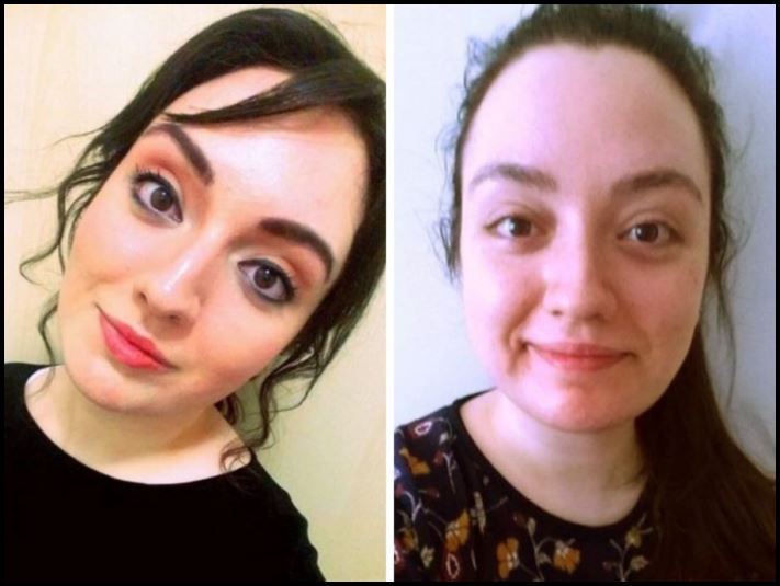 13 աղջիկներ իրենց ցուցադրել են շպարով և առանց դիմահարդարման՝ ցույց տալով, որ երկու դեպքում էլ կարող ես հիանալի տեսք ունենալ