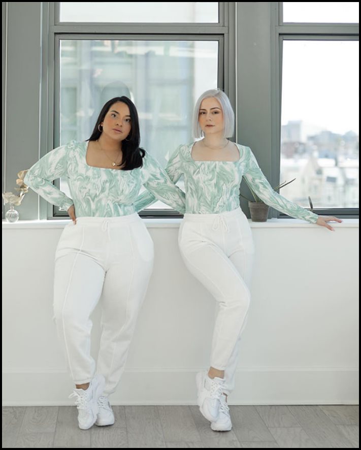 Աղջիկները ցույց տվեցին, որ նույն հանդերձանքով, բայց տարբեր կազմվածքով կարելի է տպավորիչ տեսք ունենալ