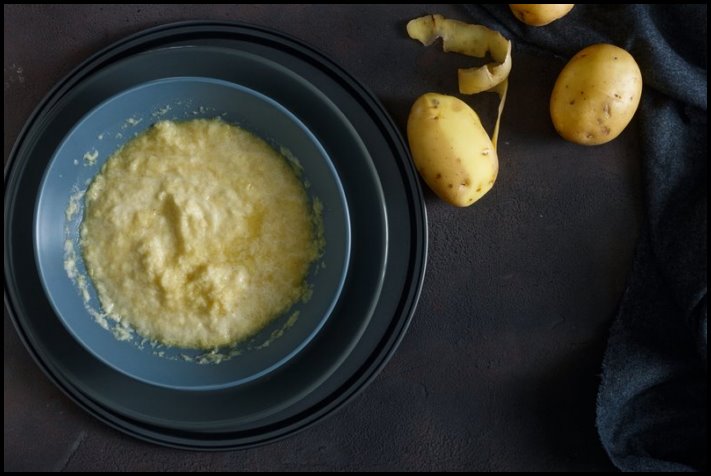 Ինչպես անել, որպեսզի կարտոֆիլի բլիթների համար նախատեսված կարտոֆիլը չմգանա