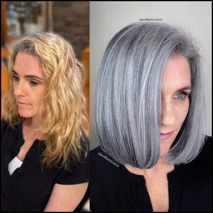 Տաղանդավոր վարսահարդարի գլուխգործոցները, ով իր հաճախորդներին սովորեցնում է սիրել իրենց ալեհեր մազերը