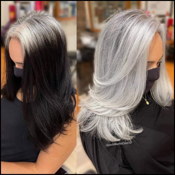 Տաղանդավոր վարսահարդարի գլուխգործոցները, ով իր հաճախորդներին սովորեցնում է սիրել իրենց ալեհեր մազերը