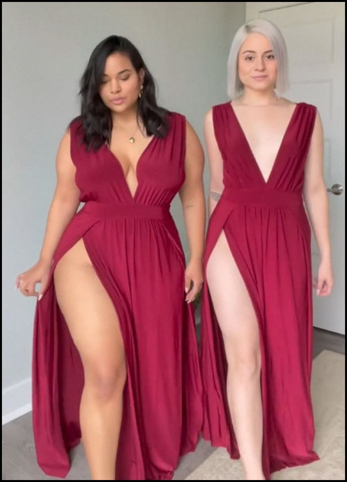 Աղջիկները ցույց տվեցին, որ նույն հանդերձանքով, բայց տարբեր կազմվածքով կարելի է տպավորիչ տեսք ունենալ