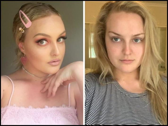 13 աղջիկներ իրենց ցուցադրել են շպարով և առանց դիմահարդարման՝ ցույց տալով, որ երկու դեպքում էլ կարող ես հիանալի տեսք ունենալ