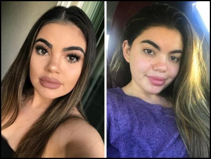 13 աղջիկներ իրենց ցուցադրել են շպարով և առանց դիմահարդարման՝ ցույց տալով, որ երկու դեպքում էլ կարող ես հիանալի տեսք ունենալ