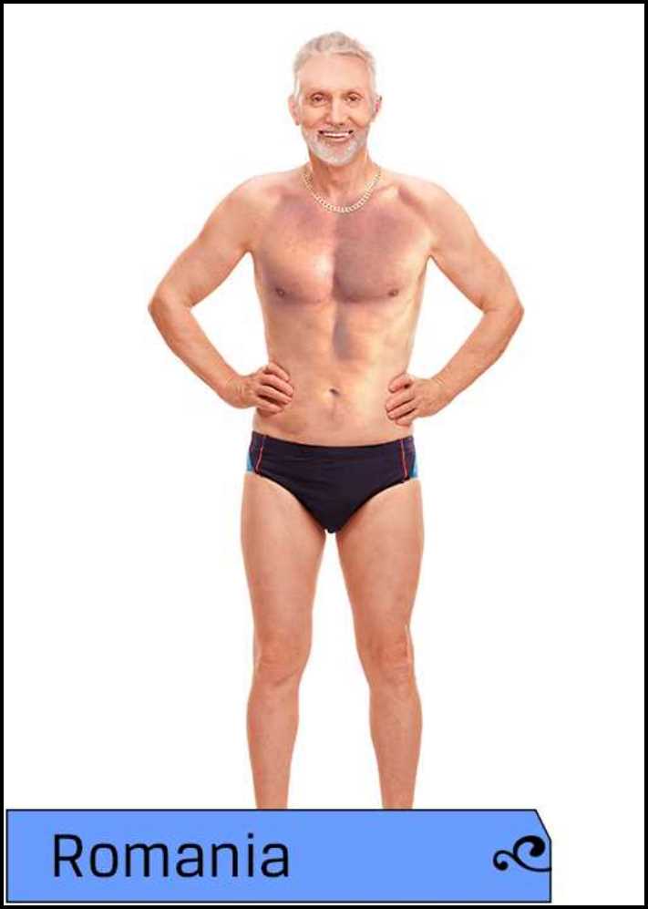 18 երկրների դիզայներները պատկերացրել են, թե ինչպիսին պետք է լինի 55-ամյա &laquo;իդեալական&raquo; մարդը աշխարհի տարբեր երկրներում