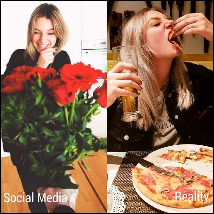 Աղջիկը չվարանեց ցույց տալ, թե իրականում ինչպիսին են սոցցանցերի կատարյալ պահերը