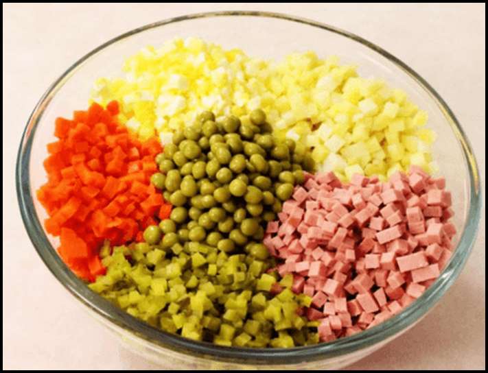 Ընկերուհիս ամուսնու համար պատրաստում է միայն «ճիշտ Օլիվիե» ինչպես մայրն է սովորեցրել