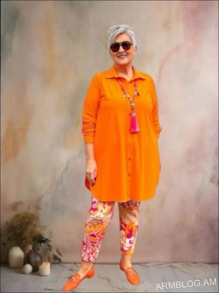 60 տարեկանից բարձր լինելը պատճառ է, որ ամեն օր ավելի լավ տեսք ունենաք: Պատկերներ, որոնք ձեզ ավելի երիտասարդ եւ հետաքրքիր են դարձնում