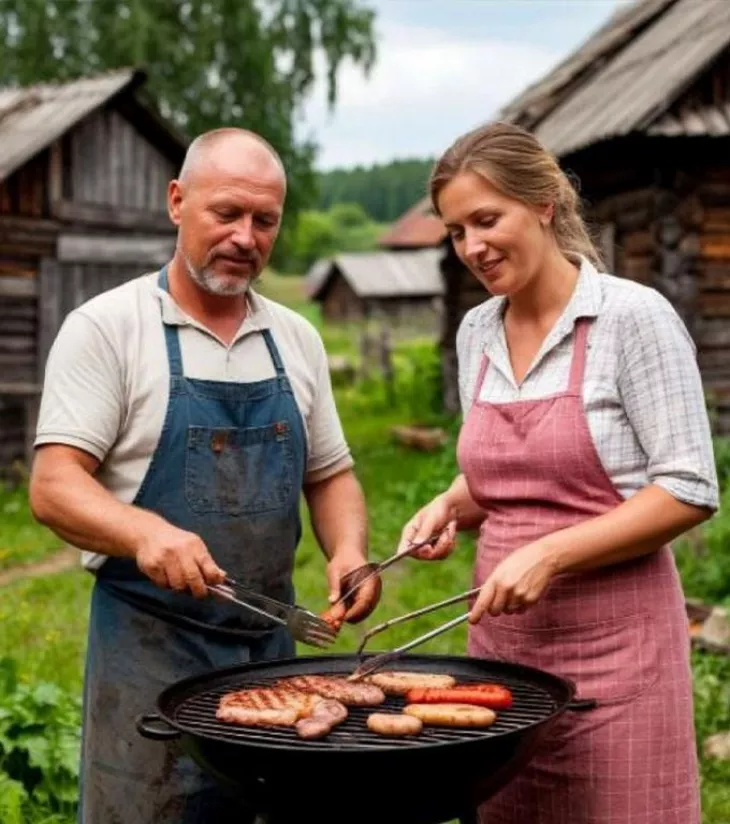 🍖 😏 Լսի՛, իսկ ի՞նչ կլինի, եթե նրանց դաս տանք ու միս գնենք միայն մեզ համար։ Թող մեզնից խաշլամա չսպասեն։ — խորամանկ ասաց կինը