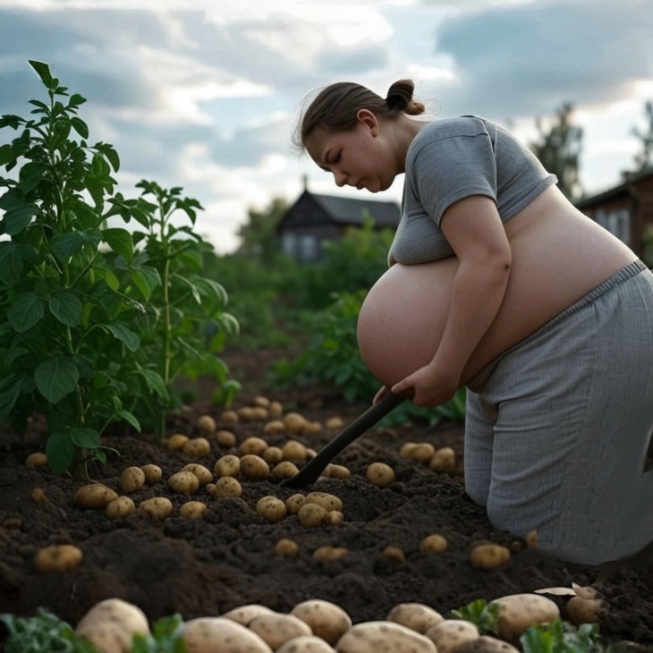 🤰 Ամուսինը գնաց ծովափ, իսկ հղի Օքսանային ուղարկեց գյուղ՝ սկեսուրի մոտ, հող մշակելու։ Այն, ինչ տեղի ունեցավ բանջարանոցում, սարսափեցրեց հարևաններին…