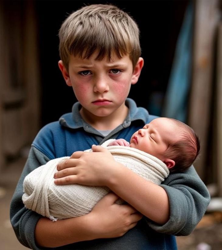😢 Քեռի, խնդրում եմ տարեք իմ փոքրիկ քրոջը — նա արդեն վաղուց չի կերել — նա հանկարծակի շուռ եկավ և քարացավ զարմանքից