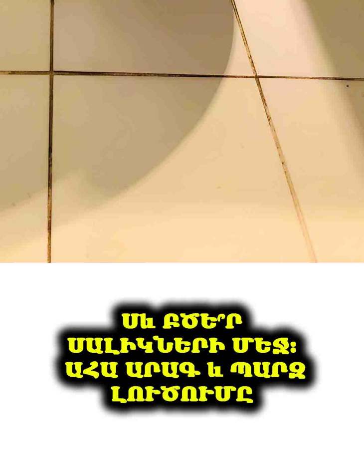 ⚡ Ինչպես մաքրել սալիկների միջև եղած սև բծերը լոգարանում՝ խելացի հնարք, որը շատերը չգիտեն