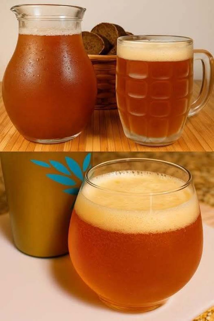 🍺 😋 Ամռանը օրը չի անցնում առանց դրա։ Համեղ, թունդ, հագեցած կվաս՝ առանց հացի