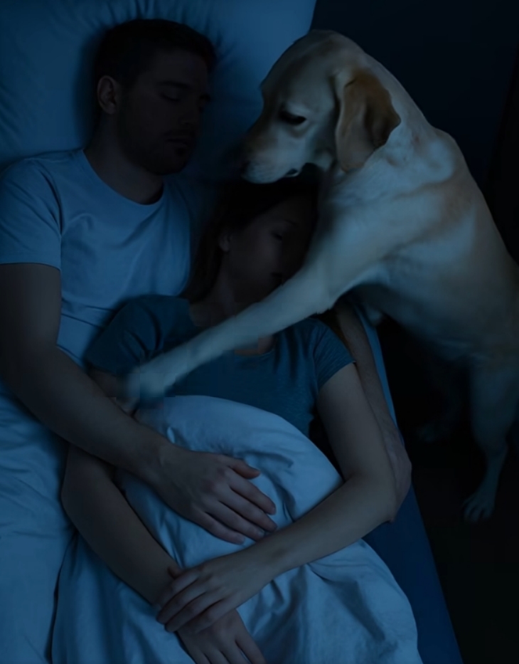 🐕🦺 Գիշերը մեր շունը մտավ սենյակ, թաթերը դրեց քնած կնոջս վրա ու սկսեց հաչել․ մենք սարսափեցինք՝ հասկանալով, թե ինչու է կենդանին այդպես անում։