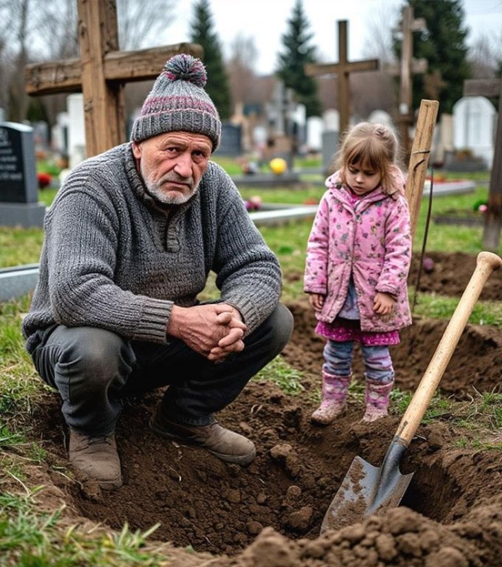 🕊️ Դուք չէ՞ որ ձևականորեն եք թաղելու նրան, — լսեց գերեզմանափորը մանկական ձայն։ Նա դիպավ և հապճեպ հետ քաշեց ձեռքը։