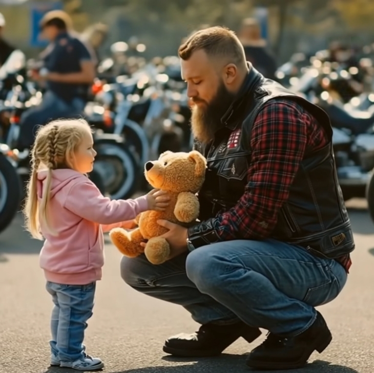 🏍️ Անհավանական հանդիպում բեռնատարների կանգառում։ Ինչպե՞ս է մի փոքրիկ արջուկը փոխում ամեն ինչ։ Դուք չեք հավատա, թե ինչպես է ավարտվում այս պատմությունը։