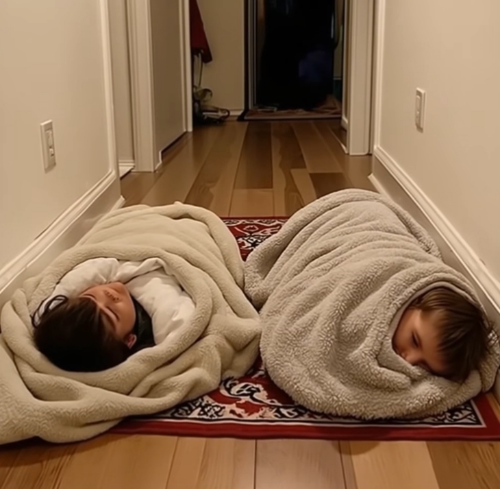 👶🚪 Մեկ շաբաթ անց տուն վերադառնալուց հետո իմ երեխաներին միջանցքում գտա քնած։ Ամուսինս նրանց սենյակը վերածել էր խաղային որջի։