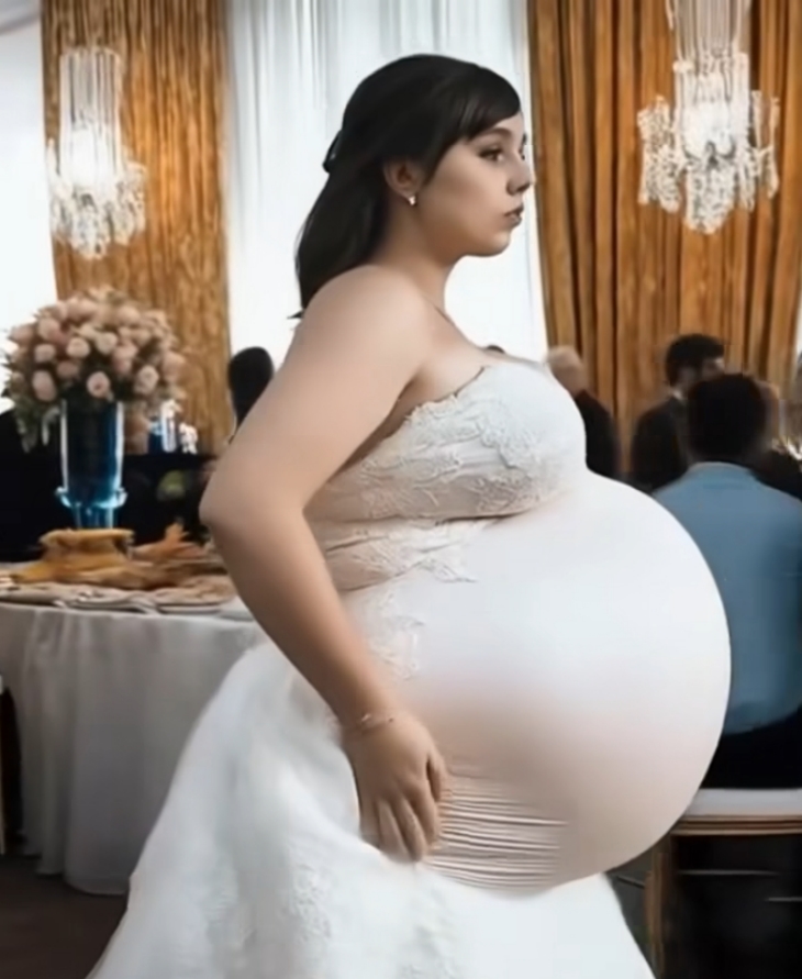 🤰❤️ Հարսանիք, որը ցնցեց բոլորին. Հարսանիքին բոլորը քար լռեցին հարսնացուի հսկա փորը տեսնելիս՝ կարծելով, թե հենց այս պահին հնգյակ կծնի