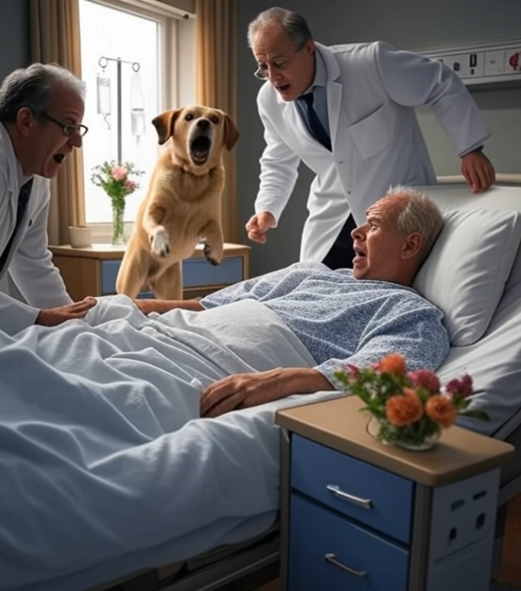 🚑🐶 Հավատարիմ շունը զգում է, որ սպան չի մահացել, և ժամանակին կանգնեցնում է բժշկին