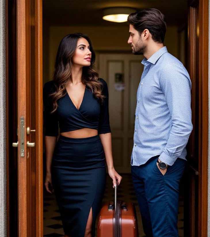 «— Ու՞ր ես գնում ճամպրուկով։ Իսկ ո՞վ է հիմա մեր մասին հոգ տանելու»,— զայրացած հարցրեց ամուսինը՝ նկատելով իմ վճռական հայացքը։