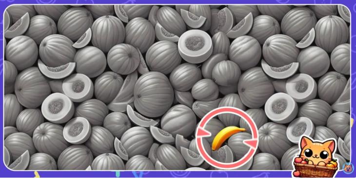 🍌 Գտիր բանանը 9 վայրկյանում․ Ուշադրության թեստ, որը կզարգացնի քո ուղեղը