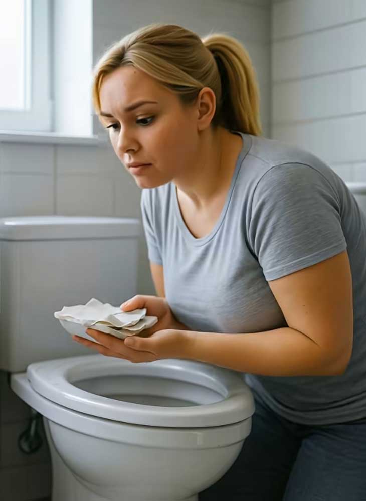 Մինչ ամուսինս տանը չէր, իմ սկեսրայրն ասաց, որ վերցնեմ մուրճը և կոտրեմ զուգարանի հետևի սալիկը. սալիկի ետևում ես տեսա մի անցք, և այդ անցքի մեջ ինչ-որ սարսափելի բան էր թաքնված 😱😱