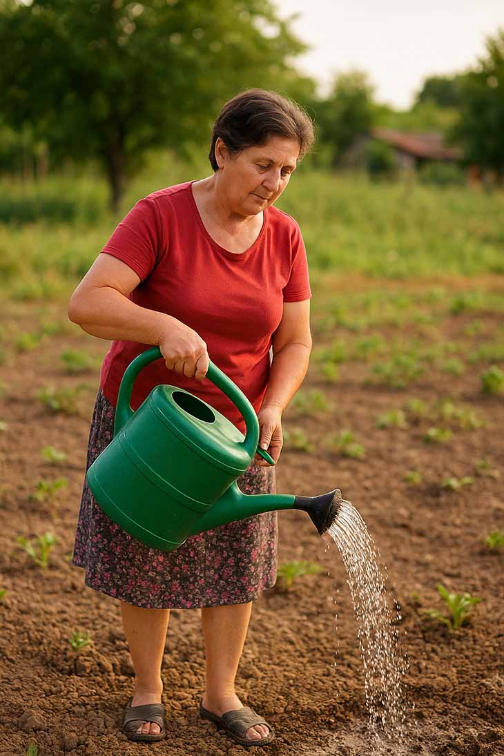 Հարևանուհին ամեն օր ջրում էր հողի միևնույն հատվածը, որտեղ ոչինչ չէր աճում։ Երբ ոստիկանությունը ժամանեց, նրանք սարսափելի տեսարանի բախվեցին։