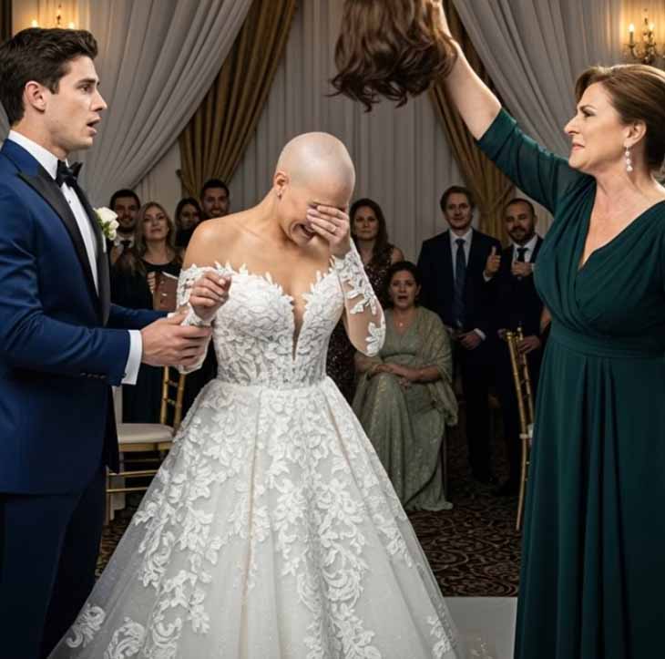 👰‍♀️ Հարսանիքի օրը սկեսուրս պոկեց իմ կեղծամը. ահա թե ինչպես ամուսինս պաշտպանեց ինձ։