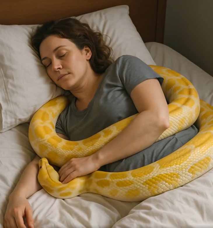 🐍 Երիտասարդ կինը տանը հսկայական պիթոն էր պահում. մի օր օձը սկսեց տարօրինակ պահվածք ցուցաբերել, դադարեց ուտել և փաթաթվեց իր տիրուհու իրանին։ 😱