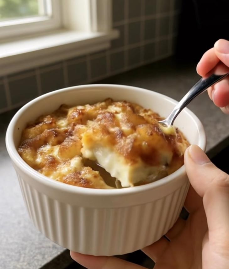 🌟 Առավոտը սկսի՛ր ճիշտ. Թխած խնձորի ու դարչինի կաթնաշոռով բաժակներ՝ քո նոր սիրելի նախաճաշը։ 😍