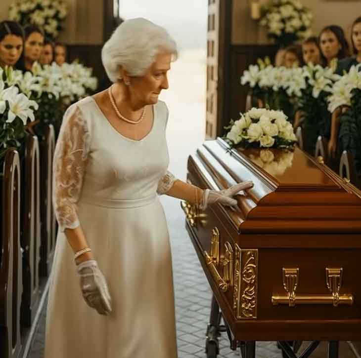 70-Ամյա Կինը Հայտնվեց Հորս Հուղարկավորությանը Հարսանյաց Զգեստով և Բացահայտեց Մի Պատմություն, Որը Մեր Ընտանիքում Ոչ Ոք Չգիտեր 💔👰‍♀️