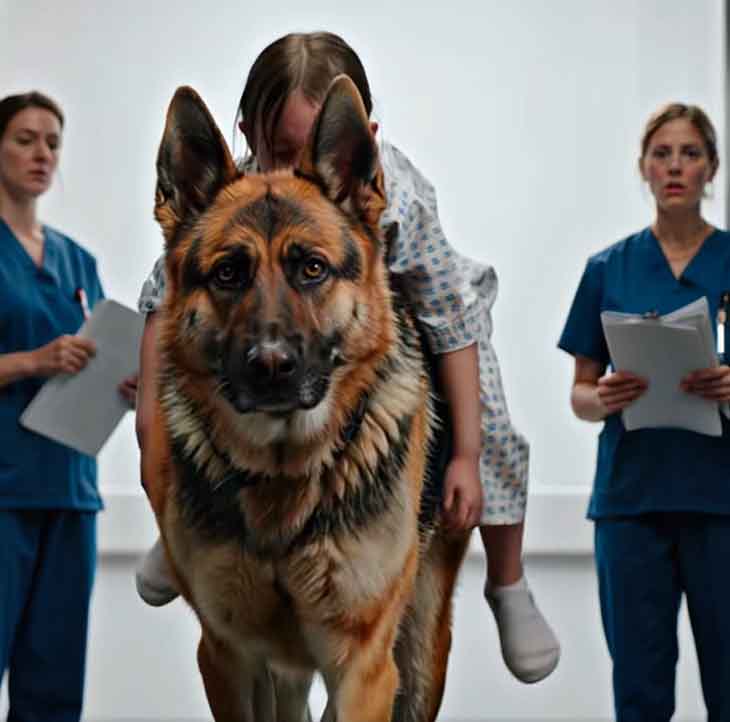 🐕 Հիվանդանոցը Սառեց, Երբ Այս Շունը Ներս Մտավ. Հետո Տեսան, Թե Ինչ Է Տանում, Եվ Ավարտը Բոլորին Արցունքներով Թողեց 😭