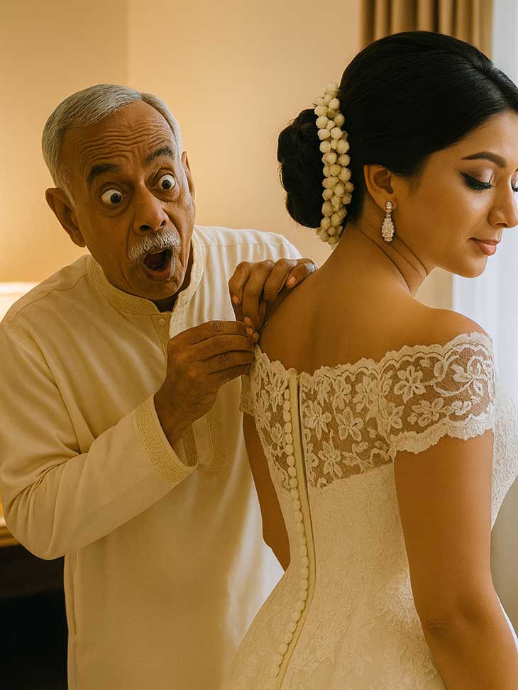 👴❤️👰 65-ամյա տղամարդը կրկին ամուսնացավ ընկերոջ երիտասարդ դստեր հետ․ բայց հարսանեկան գիշերը, հանելով նրա հարսանեկան զգեստը, նա սարսափելի բան տեսավ