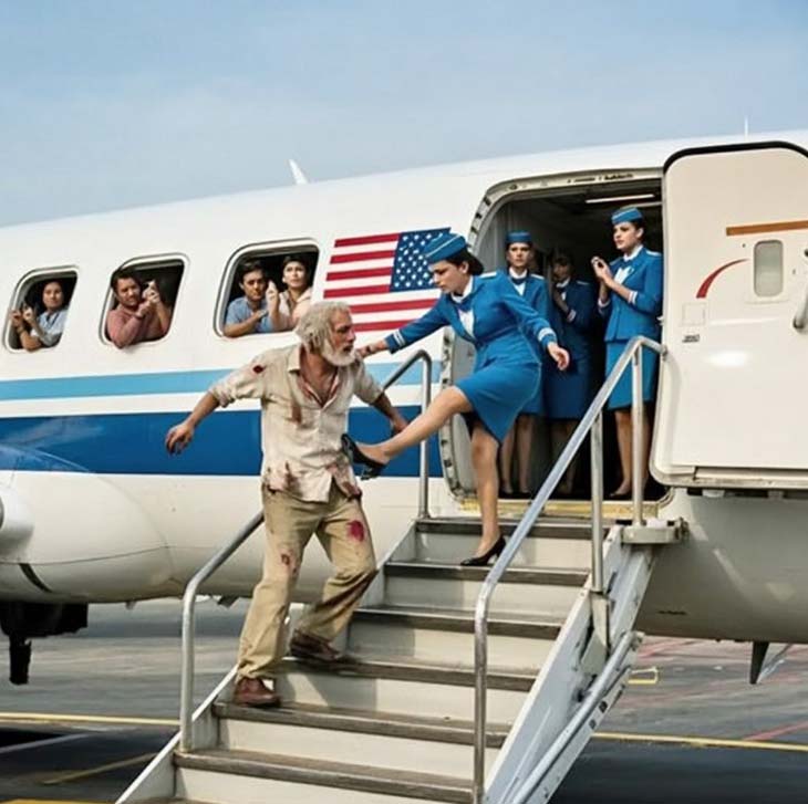✈️ Ծերունին, Ում Արգելում Էին Մտնել Ինքնաթիռ. Հաջորդ Պահին Բոլորը Սարսռացին...