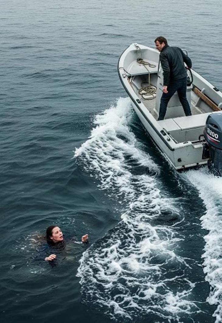 «Լողա՛ կամ մեռի՛ր». Եղբայրս ինձ նետեց ծովը՝ գոռալով. «Լողա՛ կամ մեռի՛ր»։ Հաջորդ առավոտ նա բացեց չհրկիզվող պահարանը՝ բոլոր փաստաթղթերը գտնելու համար, բայց դրանք արդեն անհետացել էին։ Ես ձկնորսների հետ փաստաբանի գրասենյակում էի սպասում։ 🤯💼
