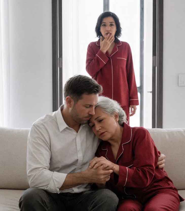 «3 տարի ամուսնացած, իսկ նա ամեն գիշեր քնում է մոր սենյակում։ Մի երեկո կինը գաղտագողի հետևում է նրան և իմանում ցնցող ճշմարտությունը։» 💔😭👀