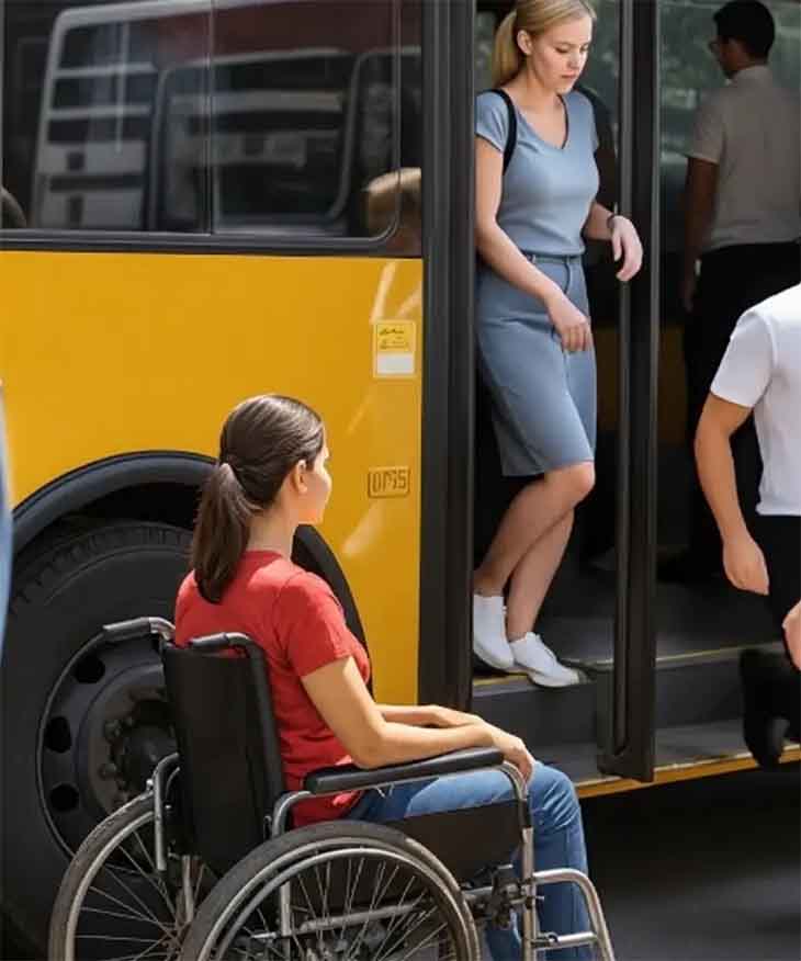 💔 Աղջիկը սայլակով մնացել էր կանգառում։ Բոլորն անտեսում էին նրան... մինչև մի անծանոթի արարքը ստիպեց բոլորին ամաչել 😢❤️🙏