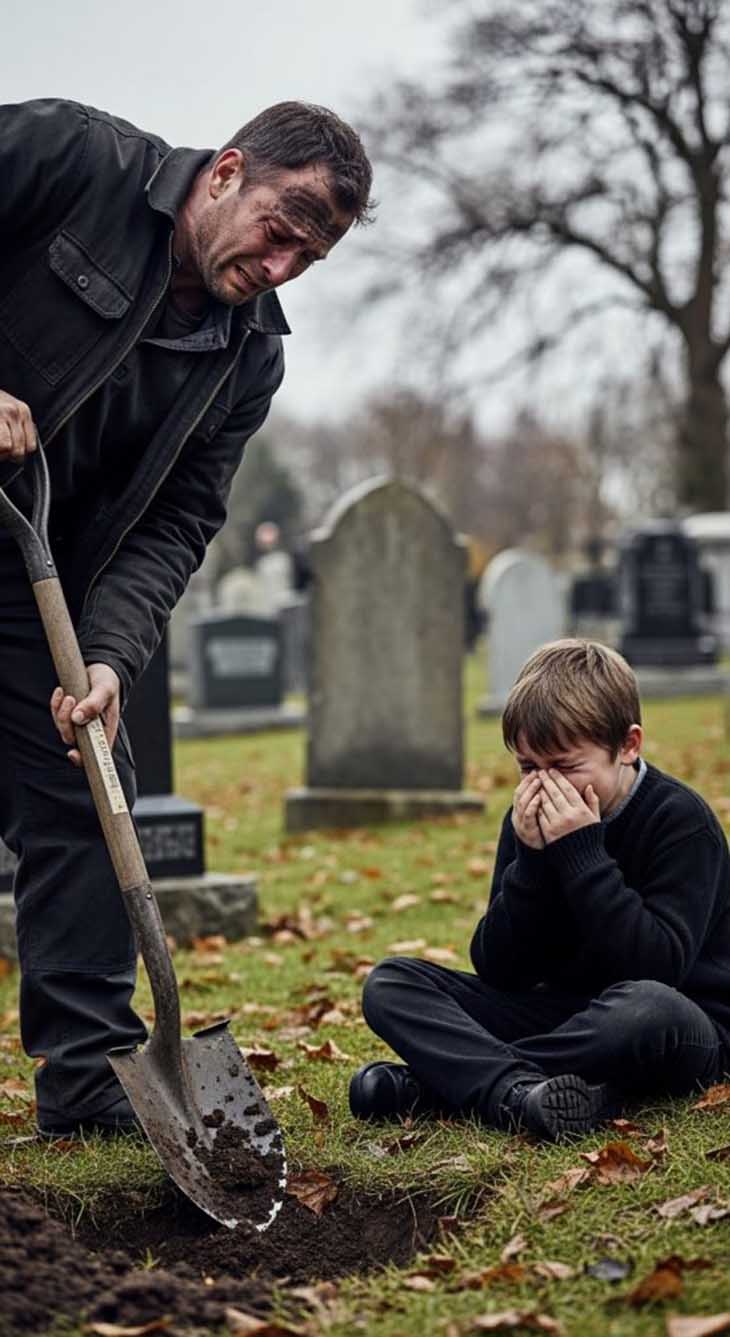 «Հա՛յրիկ, պետք է բացենք մայրիկի գերեզմանը»։ 😥 16-ամյա տղան աղաչում էր, բայց այն, ինչ նրանք գտան ներսում, անհնար էր պատկերացնել 😲👇