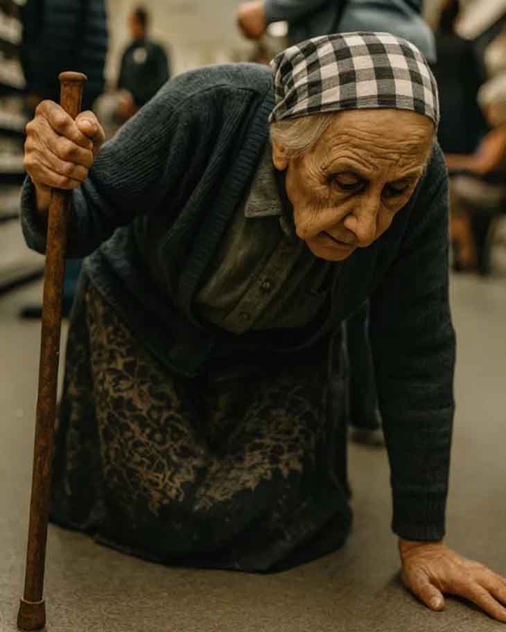 Ոչ ոք չօգնեց ընկած ծեր կնոջը 😥։ Բայց այն, ինչ տեղի ունեցավ, երբ նա սողալով փորձում էր դուրս գալ, բոլորին անխոս թողեց 😲❤️