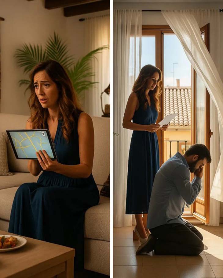 «Ամուսինս պնդում էր, թե 3 օրով գործուղման է, բայց հեռախոսը ցույց տվեց, որ նա ծննդատանն է։ 😳 Ես լուռ մնացի և արեցի երեք բան, որոնք ամբողջությամբ կործանեցին նրան։ ⚖️💔»