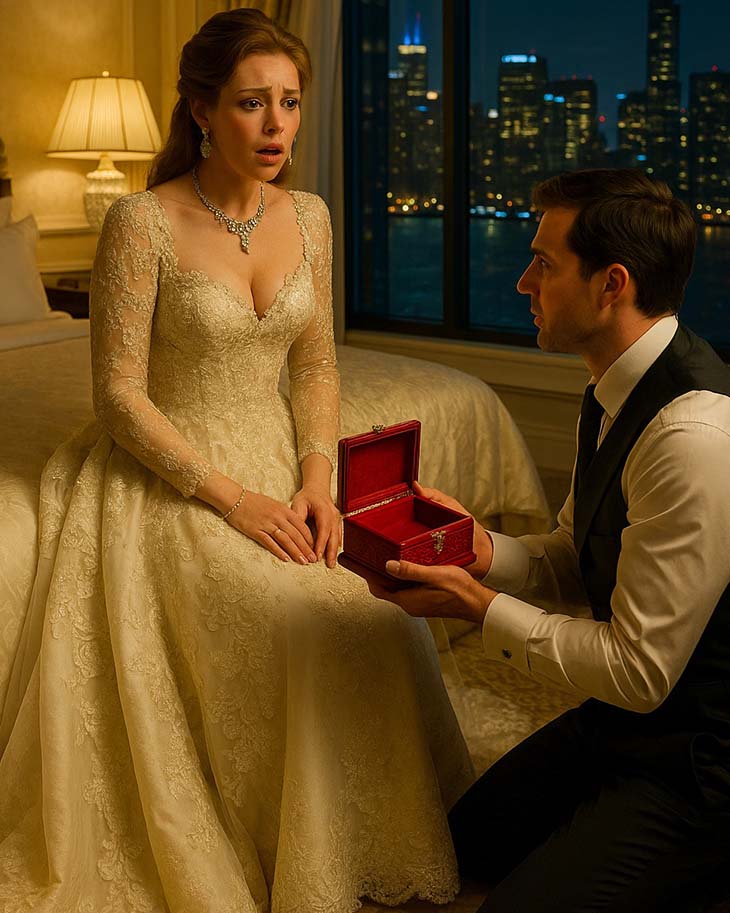 Թեև գիտեին, որ անպտուղ եմ, փեսացուի ընտանիքը խնդրեց ձեռքս 😲։ Բայց հարսանիքի գիշերը, երբ բարձրացրի վերմակը, սառեցի՝ իմանալով իսկական պատճառը... 💔😰