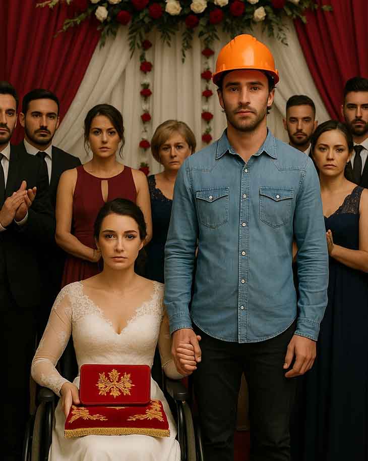 💖👨‍🦽💍 Շինարարը 50,000 եվրո ծախսեց՝ սայլակին գամված աղջկա հետ ամուսնանալու համար, բայց հարսանիքի գիշերը, երբ արձակեց նրա զգեստի կոճակները, հասկացավ, որ ինքն է սխալվել... Սա մի պատմություն է, որը կհուզի բոլորին։
