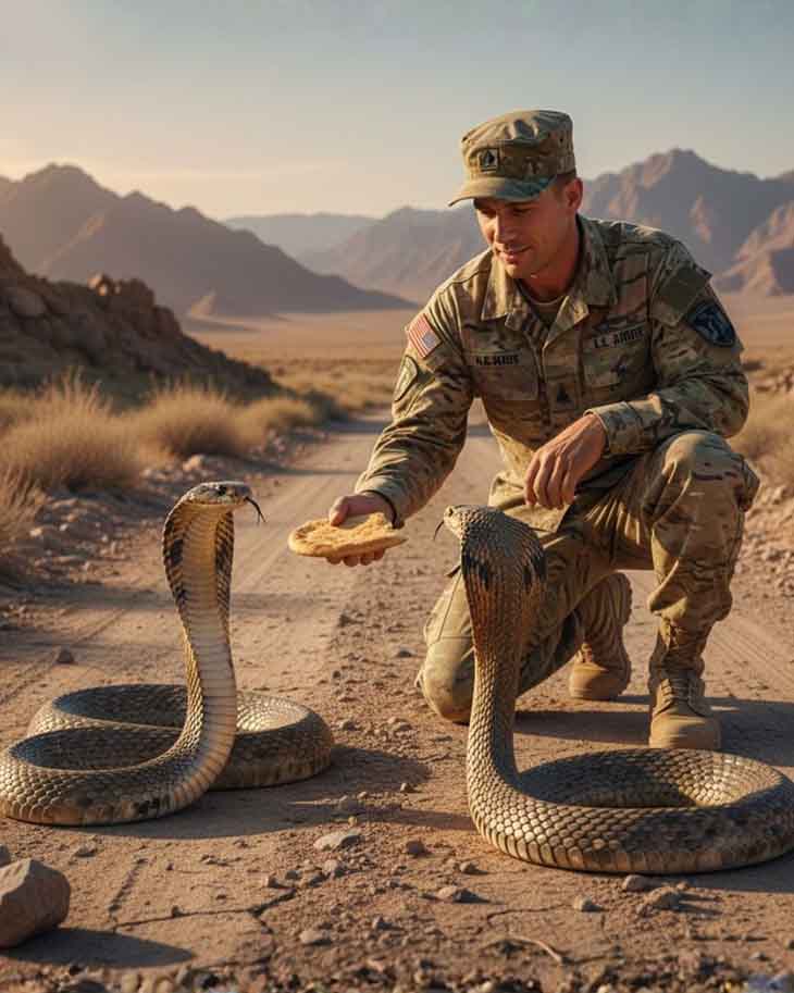 Զինվորը կատակի համար օձի ձագերին կերակրում էր... 🐍 Նա չէր էլ կարող պատկերացնել, որ մի օր այդ անիմաստ թվացող բարությունը կփրկի իր կյանքը։ 🙏❤️