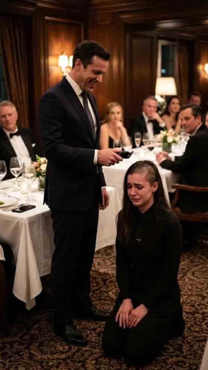 😭 Մատուցողուհին շամպայն թափեց Սխալ Մարդու վրա։ Նա ՍՏՈՐԱՑՐԵՑ նրան և ՍԱՓՐԵՑ ԳԼՈՒԽԸ հանուն զվարճանքի...
