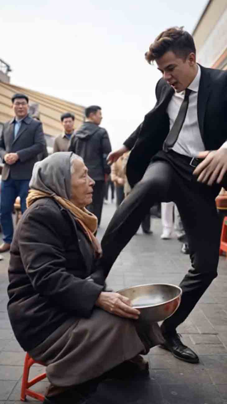 ԹԱՆԿԱՐԺԵՔ ԿՈՍՏՅՈՒՄՈՎ ՏՂԱՄԱՐԴԸ ՇՈՒԿԱՅՈՒՄ ՆԵՂԱՑՐԵՑ ՏԱՏԻԿԻՆ, ՈՎ ՊԱՐԶԱՊԵՍ ԲԱՆՋԱՐԵՂԵՆ ԷՐ ՎԱՃԱՌՈՒՄ, ԵՎ ՓՉԱՑՐԵՑ ՆՐԱ ԱՄԲՈՂՋ ԱՊՐԱՆՔԸ. ԲԱՅՑ ՆԱ ԱՆԳԱՄ ՉԷՐ ԷԼ ԿԱՐՈՂ ՊԱՏԿԵՐԱՑՆԵԼ, ԹԵ ԻՆՉՊԻՍԻ ՊԱՏԻԺ Է ԻՐԵՆ ՍՊԱՍՈՒՄ ՇԱՏ ՇՈՒՏՈՎ