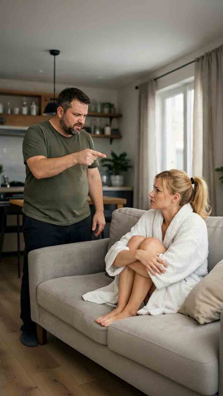 Մարինա՛, մայրս երկու միլիոն վարկ է վերցրել՝ տուն գնելու համար։ Հիմա պետք է վաճառենք քո բնակարանը, որպեսզի փակենք պարտքը։ Հանկարծ չփորձես վիճել, թե չէ ատամներդ տեղում չեն մնա, &mdash; գոռաց ամուսինը՝ ձեռքը բարձրացնելով։