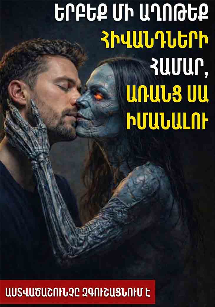 &laquo;ՁԵՌՔ ՄԻ՛ ԴՐԵՔ ՈՉ ՈՔԻ ՎՐԱ&raquo;. ԱՍՏՎԱԾԱՇՆՉՅԱՆ ԱՅՍ ԶԳՈՒՇԱՑՈՒՄԸ ԼՈՒՐՋ Է
