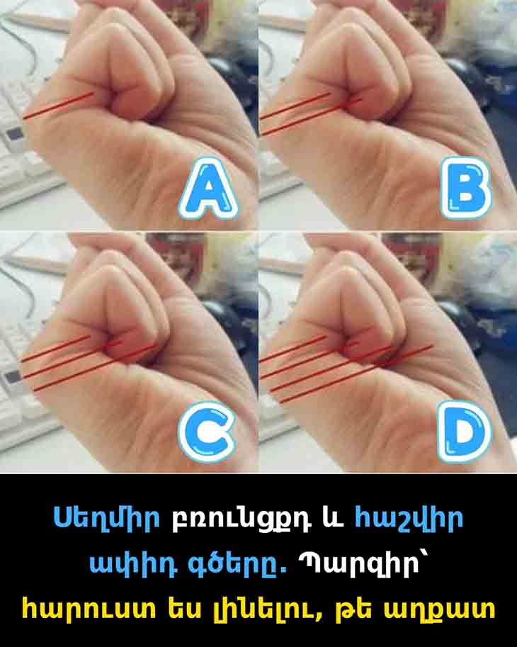 ✊ ԲՌՈՒՆՑՔ ԱՐԵՔ ԵՎ ՍՏՈՒԳԵՔ ՁԵՐ ԱՓԻ ԳԾԵՐԸ &mdash; ՏԵՍԵՔ, ԹԵ ԻՆՉ ԿԱՐՈՂ ԵՆ ԴՐԱՆՔ ԱՍԵԼ ՁԵՐ ԿՅԱՆՔԻ ՄԱՍԻՆ ✊